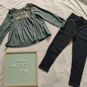 Shabby Chic girls 2 piece set